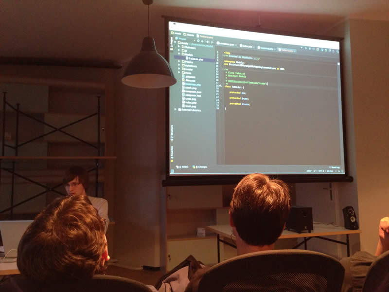 Live programming session by Daniel Laxar