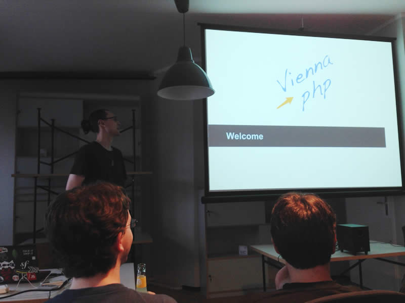 Sebastian Göttschkes organizes the ViennaPHP meetups