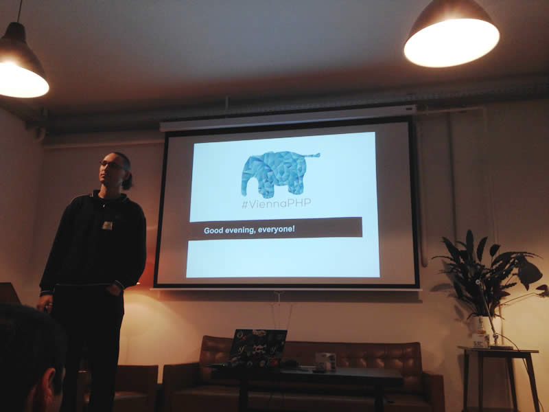 Sebastian Göttschkes organizes the ViennaPHP meetups